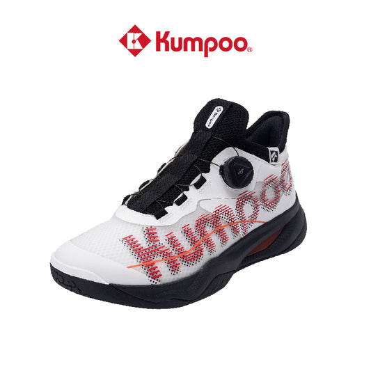 Kumpoo Professional Badminton Shoes KH-G826S White/Red Pre-Order - KrazySmash