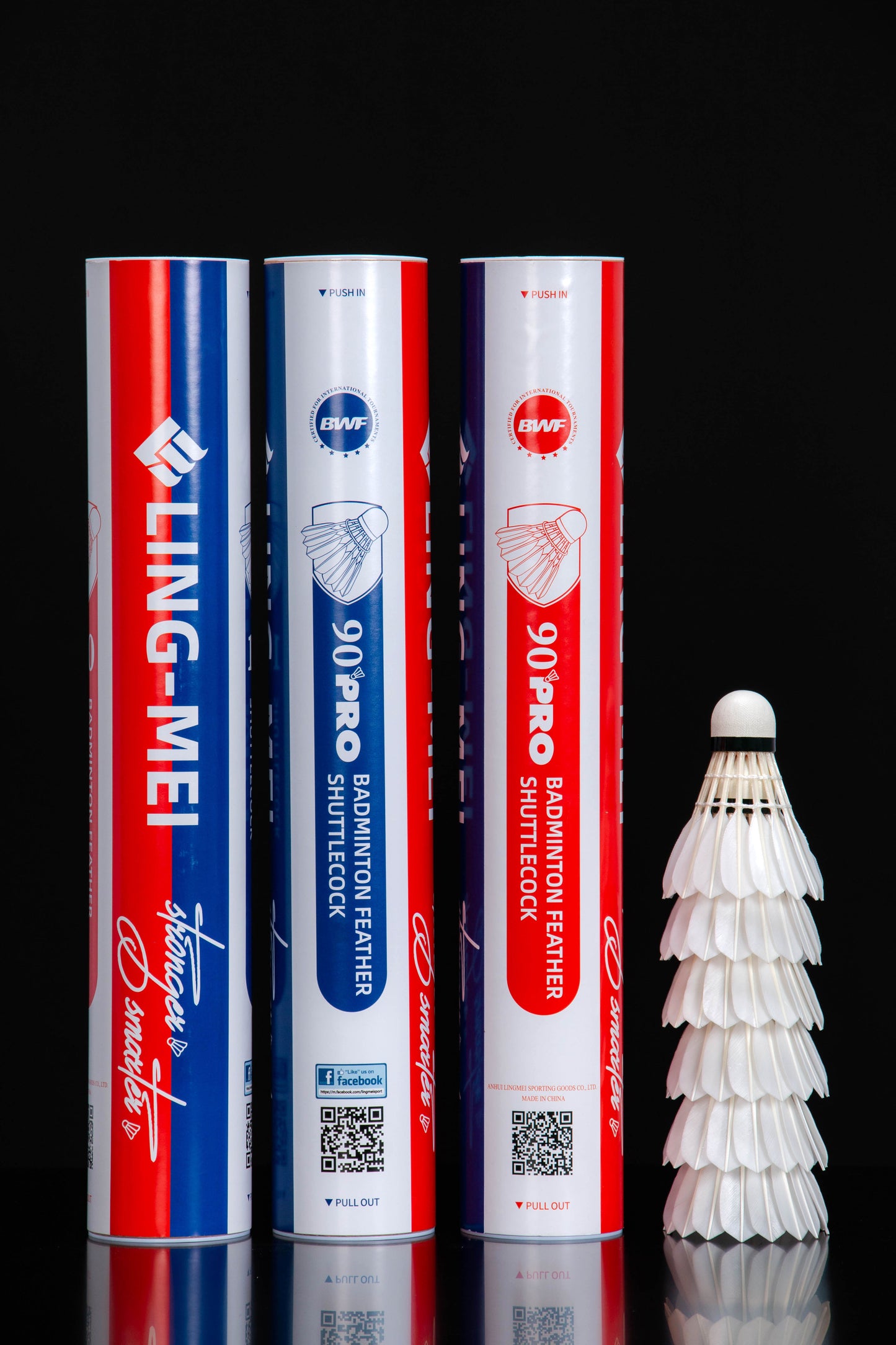 LingMei 90Pro badminton shuttlecock BWF Approved - KrazySmash