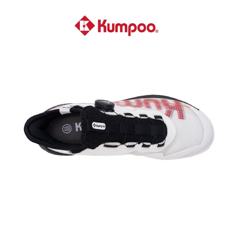 Kumpoo Professional Badminton Shoes KH-G826S White/Red Pre-Order - KrazySmash