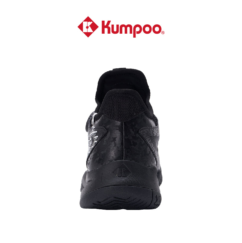 Kumpoo Professional Badminton Shoes KH-G826S Black - KrazySmash