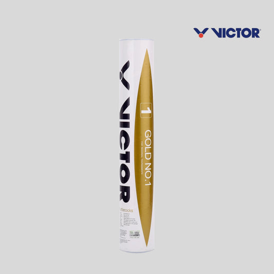 VICTOR Gold No.1 Feather Shuttlecock - KrazySmash