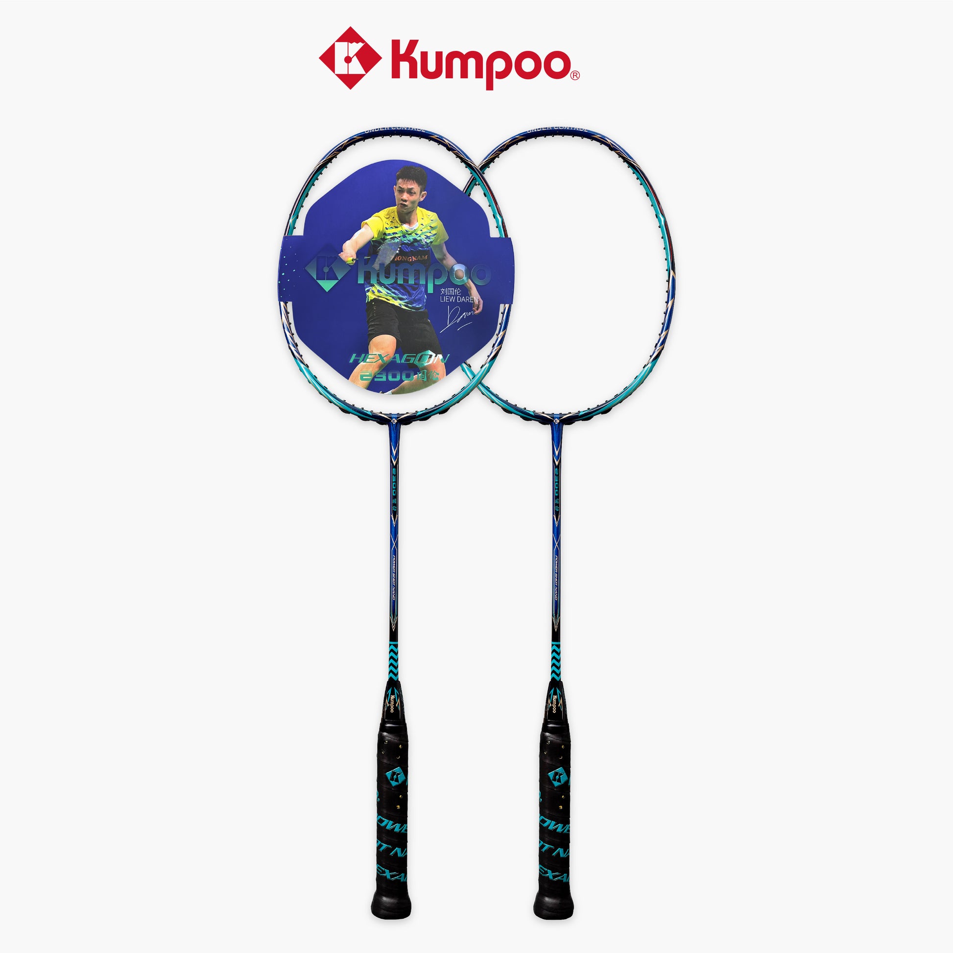 Kumpoo Hexagon 2300-Daren Badminton Racket - KrazySmash