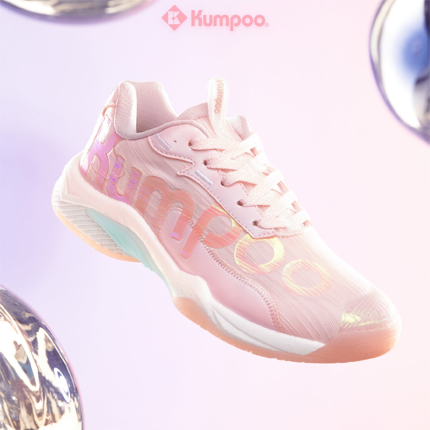 Kumpoo ShiningGlass Badminton Shoe for Women - KrazySmash