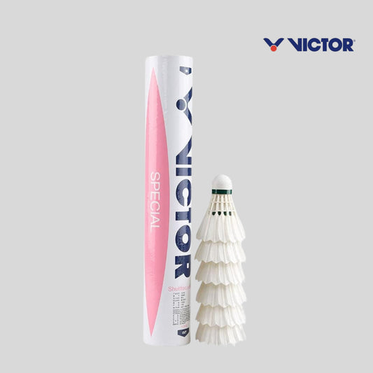 VICTOR Special Feather Shuttlecock Pink - KrazySmash